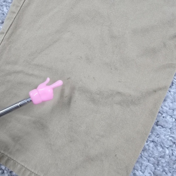 Polo Ralph Lauren Mens Pants 38x30 Brown Chino Straight Twill Classic Fit‎ READ - Picture 3 of 15